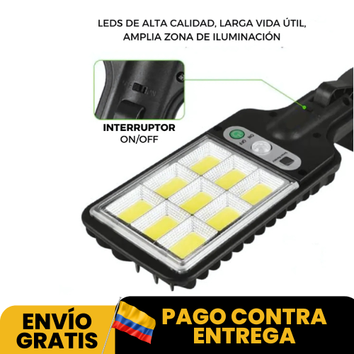 Luz Solar Inteligente 3 en 1: Seguridad, Economía y Sostenibilidad